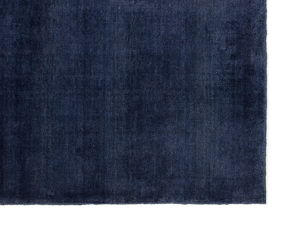 NAHLA ALASKA HAND-LOOMED RUG - NAVY - 5' X 8'