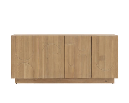 NAHLA COVE SIDEBOARD - RUSTIC OAK