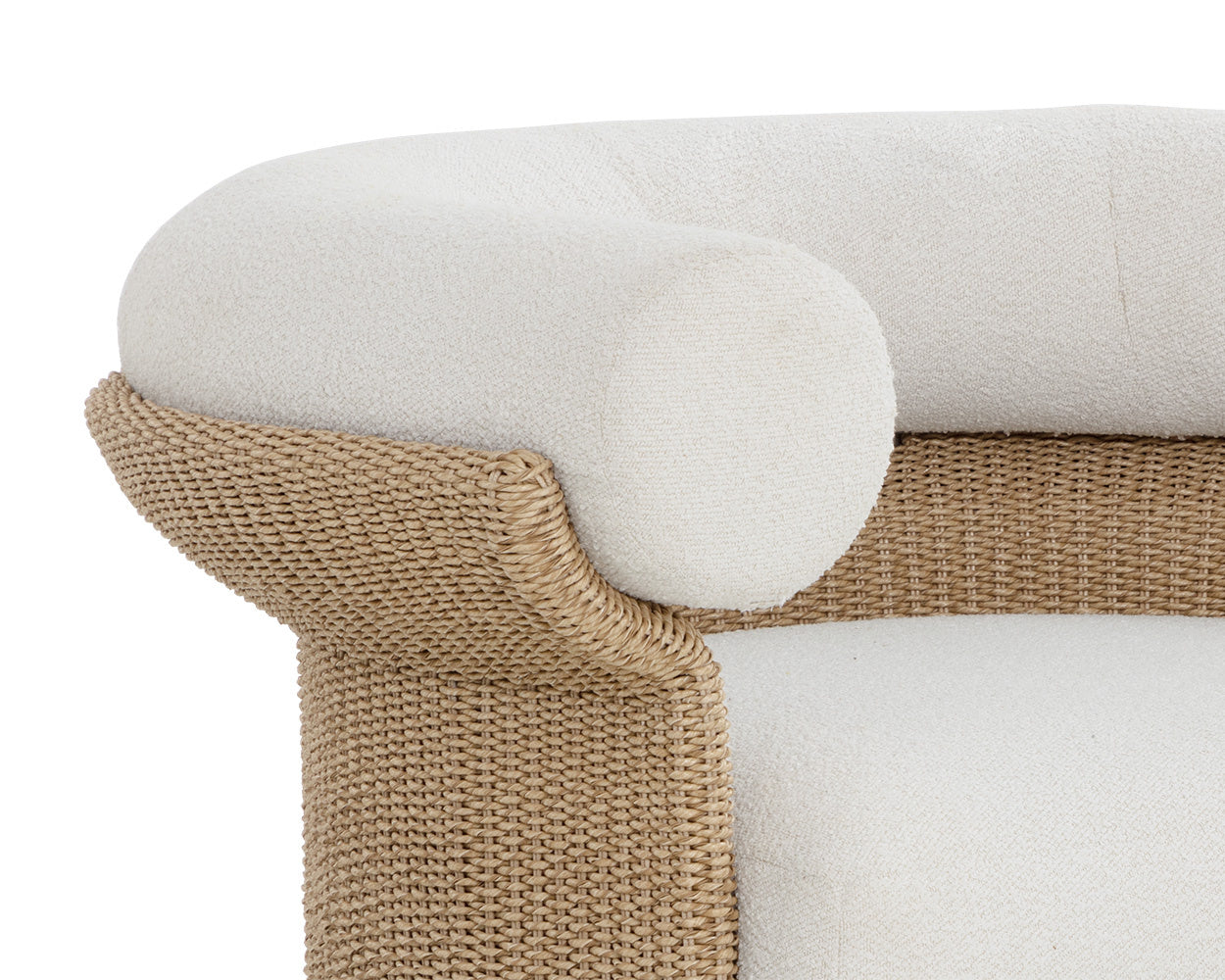 NAHLA ASOS LOUNGE CHAIR - LOUIS CREAM