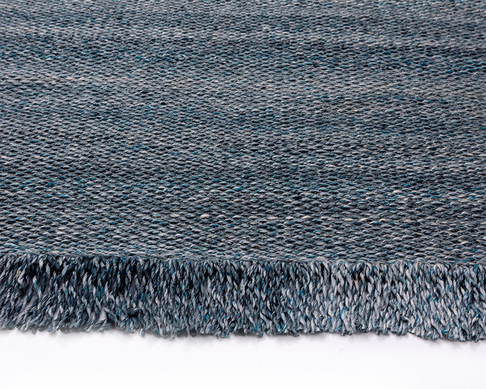 NAHLA LINDAU HAND-WOVEN RUG - TEAL - 9' X 12'