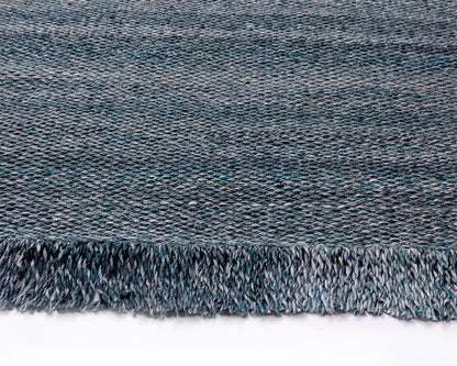 NAHLA LINDAU HAND-WOVEN RUG - TEAL - 9' X 12'