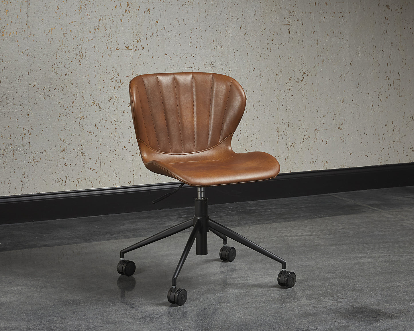 NAHLA ARABELLA OFFICE CHAIR - BRAVO COGNAC