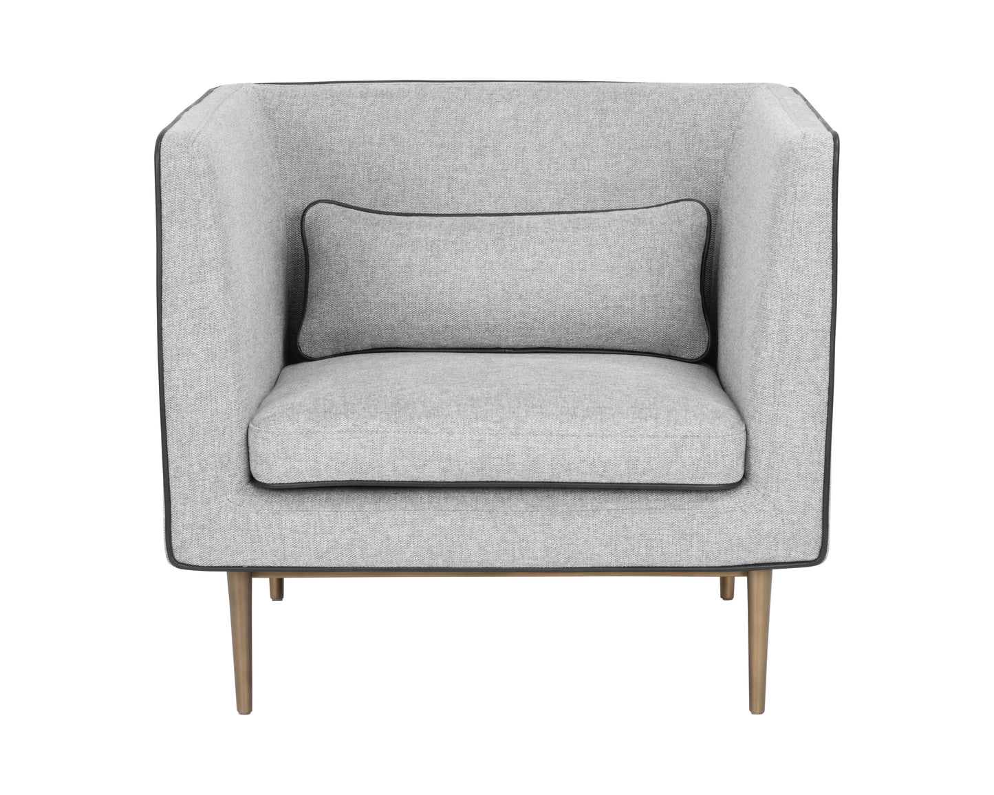 NAHLA BATAVIA ARMCHAIR - BELFAST HEATHER GREY