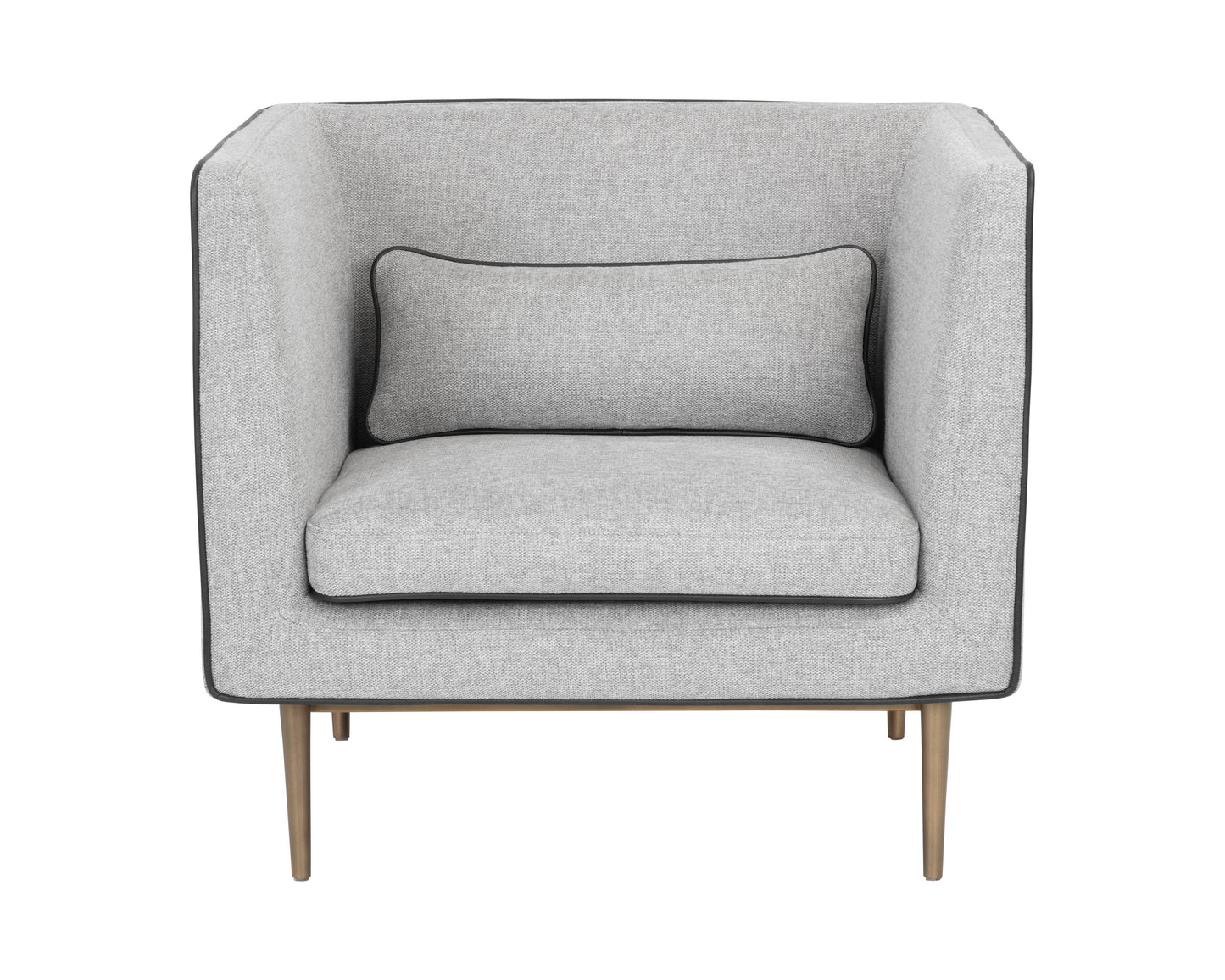 NAHLA BATAVIA ARMCHAIR - BELFAST HEATHER GREY
