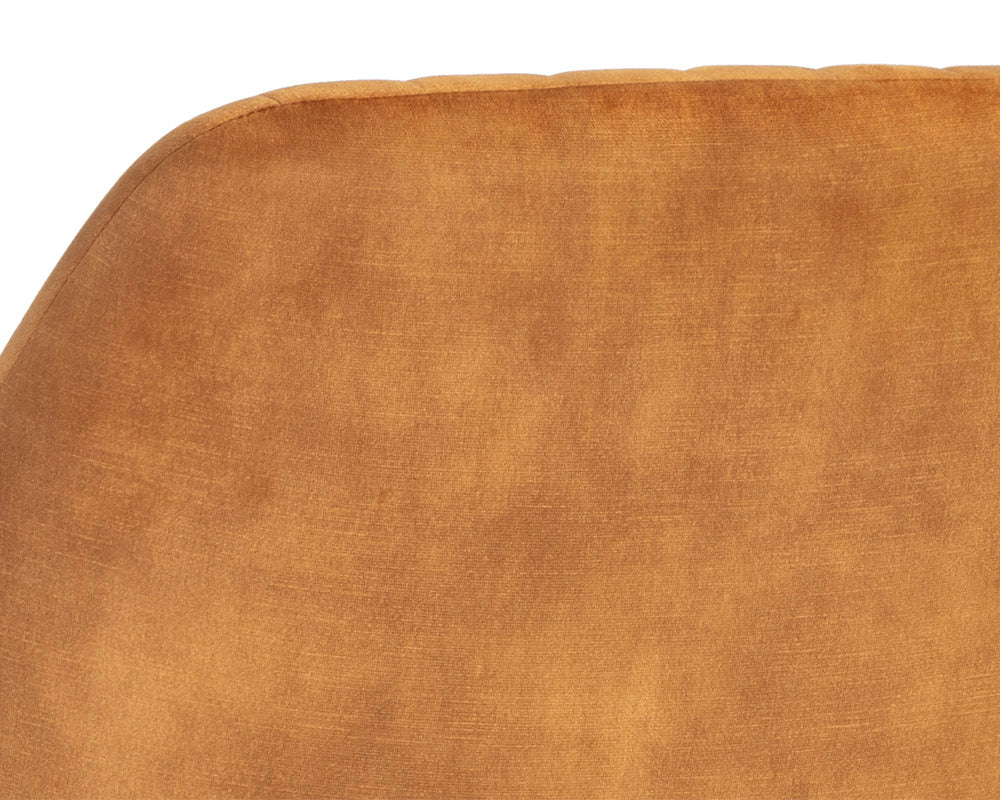 NAHLA CHARDON DINING CHAIR - NONO TAPENADE GOLD