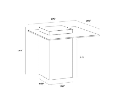 NAHLA GRANGE END TABLE