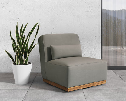 NAHLA CARBONIA SWIVEL LOUNGE CHAIR - PALAZZO TAUPE