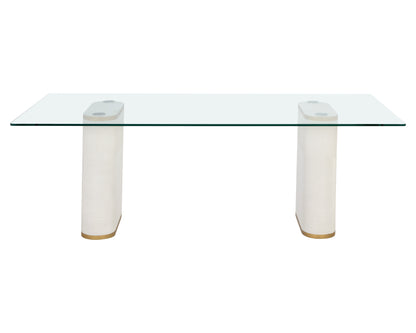 NAHLA AEMOND DINING TABLE - 86.5"