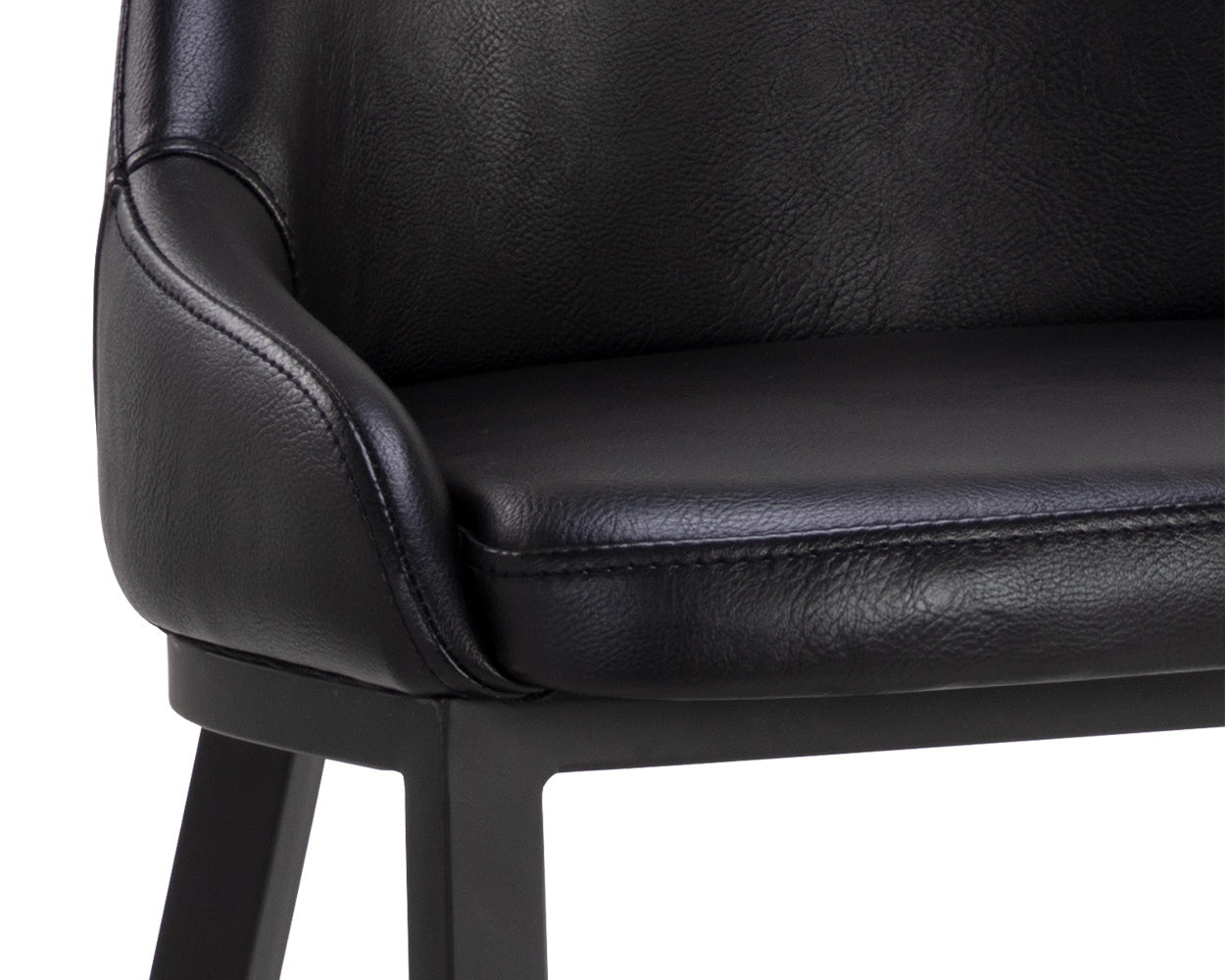 NAHLA ASTRA BARSTOOL - BLACK - NIGHTFALL BLACK