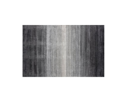 NAHLA LAGOS HAND-LOOMED RUG - GREY - 5' X 8'