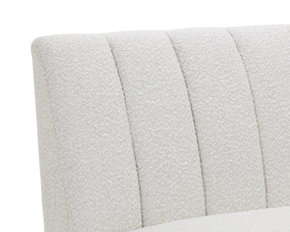 NAHLA KOSOVO BANQUETTE - NATURAL - COPENHAGEN WHITE