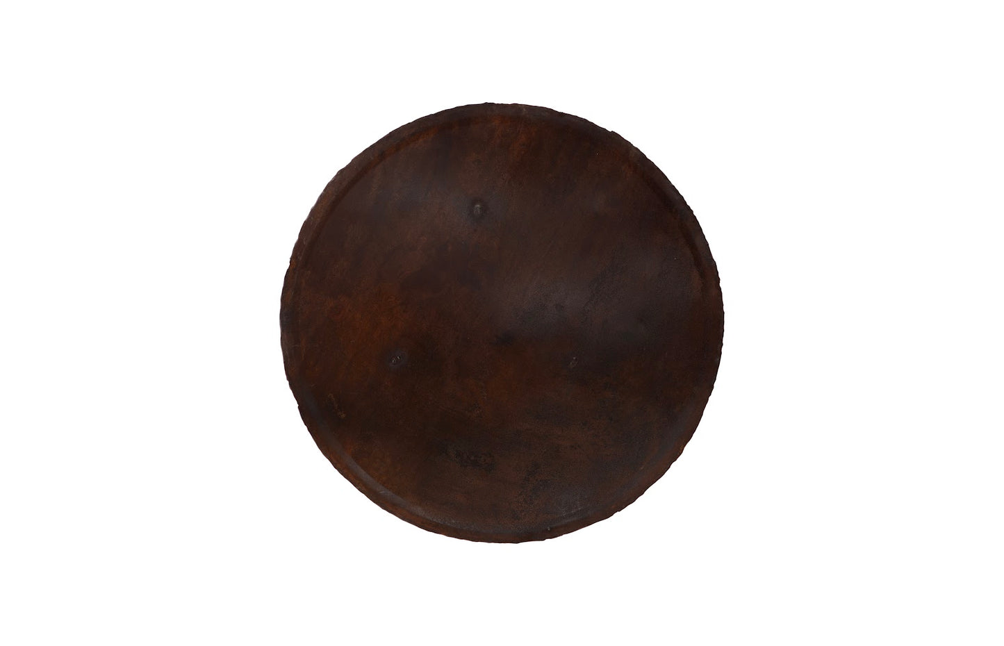 Reclaimed Oil Drum Wall Disc, Individual Pieces, Assorted Colors and Depths