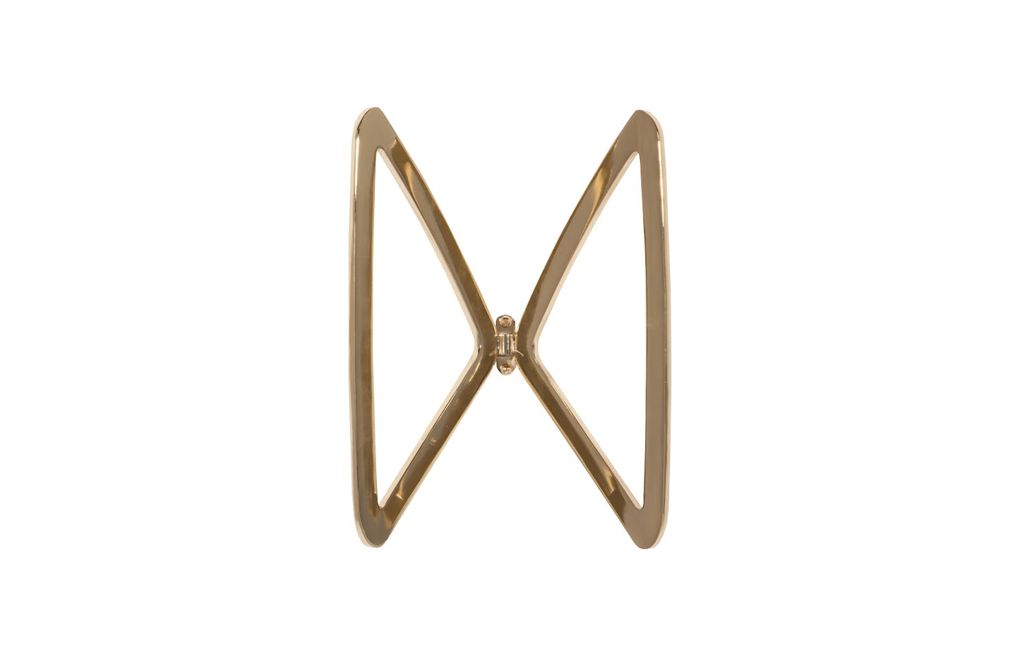 Butterfly Wall Art, Plated Brass Finish