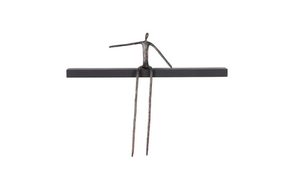 Moveable Man on Shelf, Sitting, C
