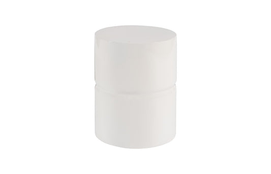 Stacked Stool, Gel Coat White