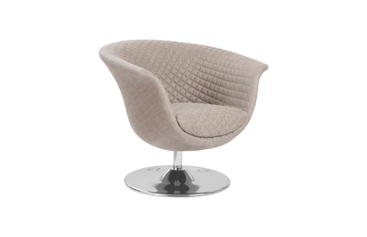 Autumn Swivel Chair, Vintage Gray Taupe
