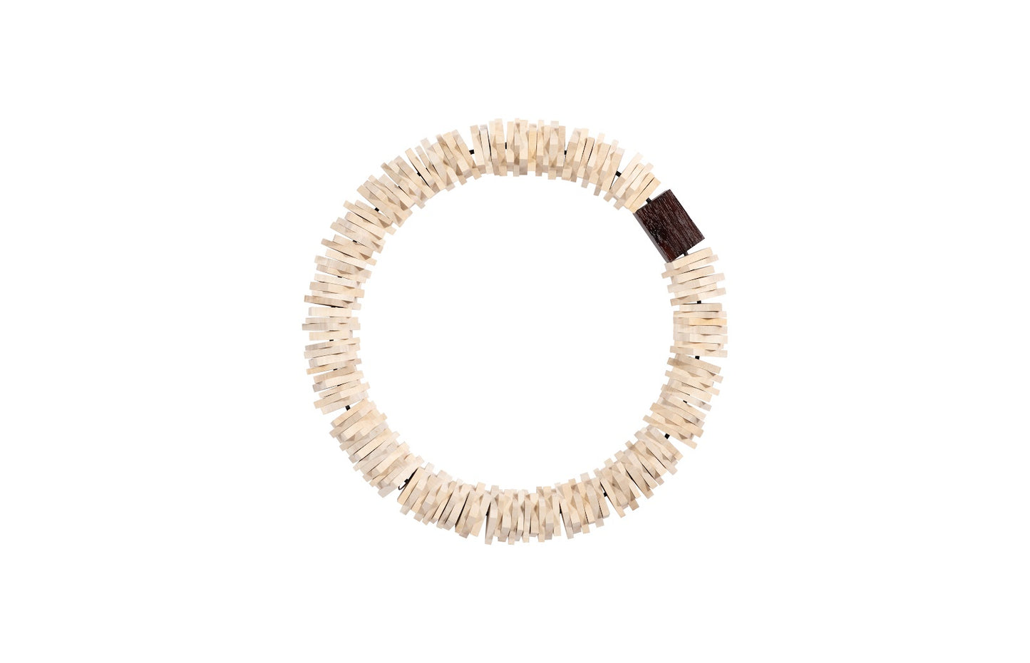 Stacked Wall Ring,  Bleached, SM