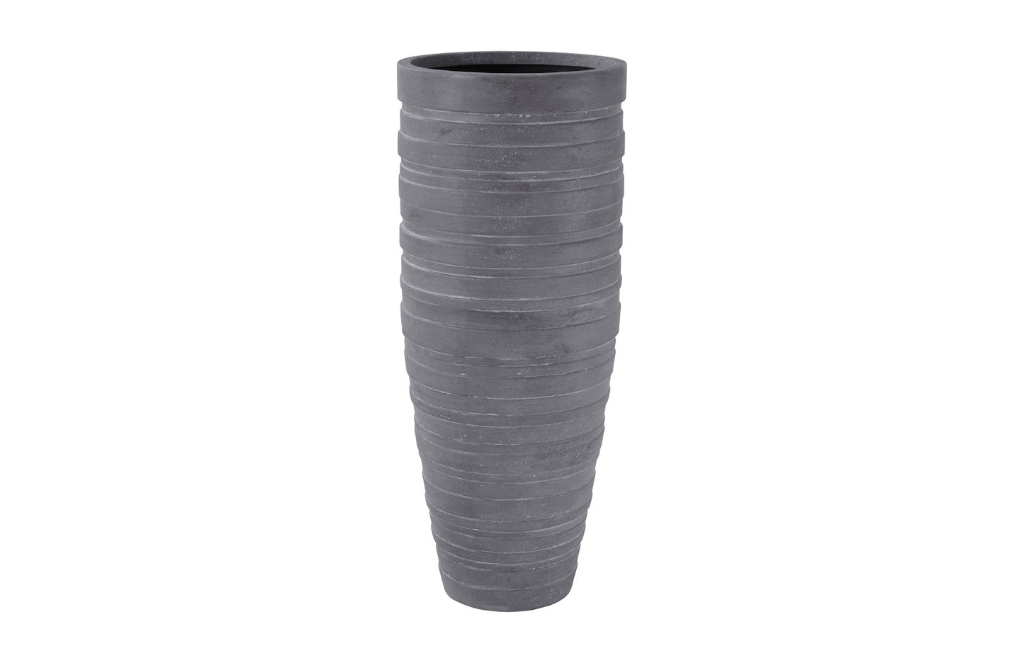 June Slim Planter, Raw Gray, LG