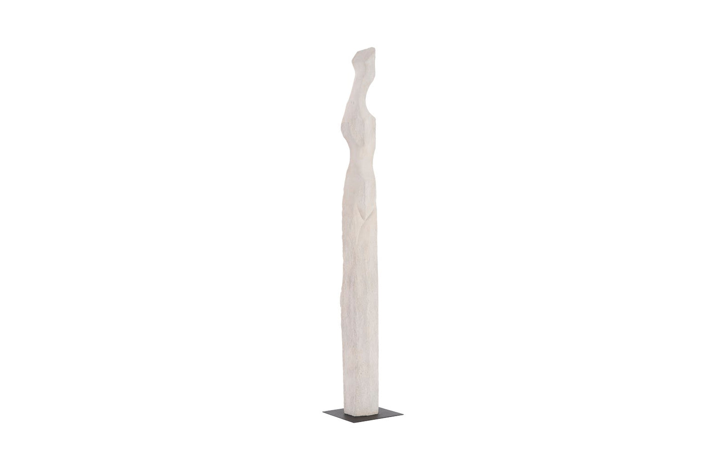 Cast Women Sculptures, B , Colossal, Roman Stone