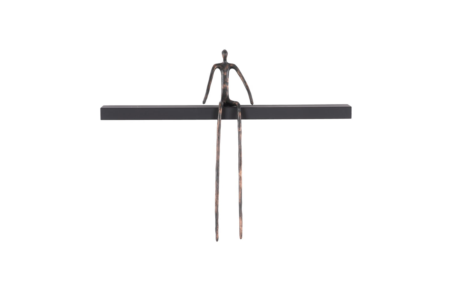 Moveable Man on Shelf, Sitting, A