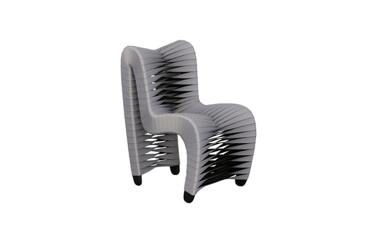 Seat Belt Chair, Kid Sized, Gray