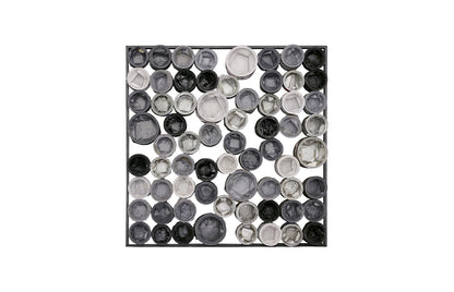 Paint Can Wall Art, Square, Mixed Neutrals, Assorted LG